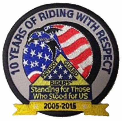 PGR 10 Year Anniversary 4" Round Patch