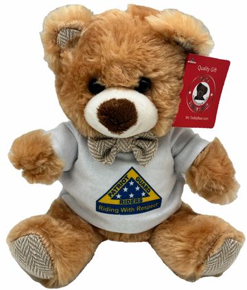 Patriot Guard Riders "Riding With Respect" Teddy Bear