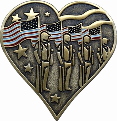 Patriot Guard Riders Flag Line Pin