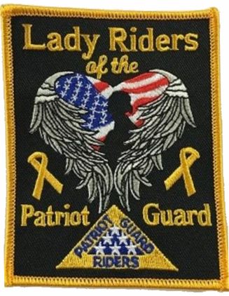 PGR Lady Riders Patch