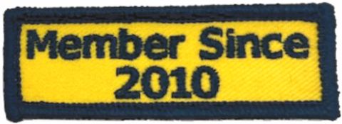 Patriot Guard Riders Member Since 2010 Patch
