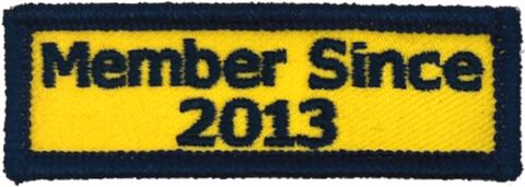 Patriot Guard Riders Member Since 2013 Patch
