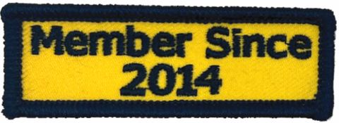 Patriot Guard Riders Member Since 2014 Patch