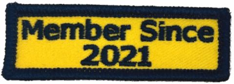 Patriot Guard Riders Member Since 2021 Patch
