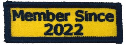 Patriot Guard Riders Member Since 2022 Patch