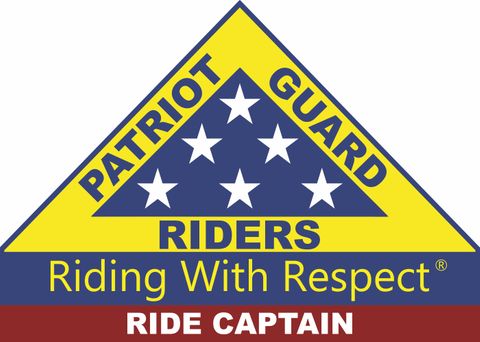 PGR Ride Captain "Riding With Respect" Vinyl Decal