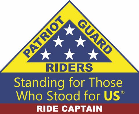 PGR Ride Captain "Standing for Those Who Stood for Us" Vinyl Decal