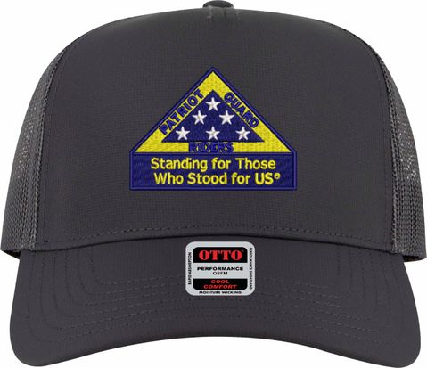 Patriot Guard Riders Retired Leadership "Standing For Those Who Stood For US" Embroidered Mesh Back Cap