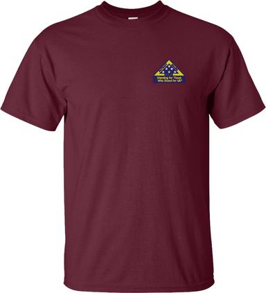 PGR Ride Captain "Standing for Those Who Stood for Us" Embroidered T-Shirt