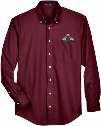 PGR "Riding With Respect" Embroidered Dress Shirt