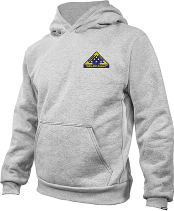 PGR "Riding With Respect" Embroidered Heavy Weight Fleece Hoodie