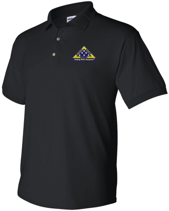 PGR "Riding With Respect" Embroidered Polo
