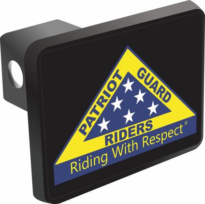 PGR "Riding With Respect" Hitch Cover