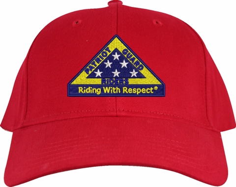 Patriot Guard Riders "Riding With Respect" State Captain Embroidered Cap