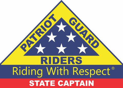PGR State Captain "Riding With Respect" Vinyl Decal