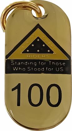 PGR "Standing For Those Who Stood For Us" 100 Missions Pin - Small