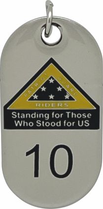 PGR "Standing For Those Who Stood For Us" 10 Missions Pin - Large