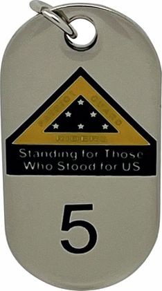 PGR "Standing For Those Who Stood For Us" 5 Missions Pin - Small