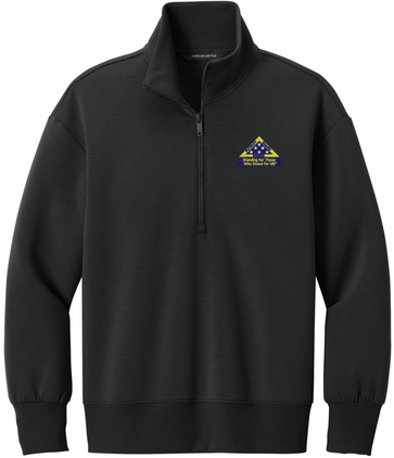 PGR "Standing for Those Who Stood for Us" Embroidered Women's Soft Spacer Quarter-Zip