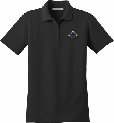 PGR "Standing for Those Who Stood for Us" Embroidered Women's Stain-Release Polo
