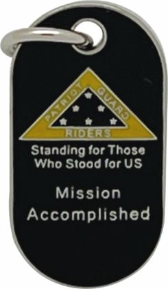 PGR "Standing for Those Who Stood for Us" Mission Accomplished Pin - Small