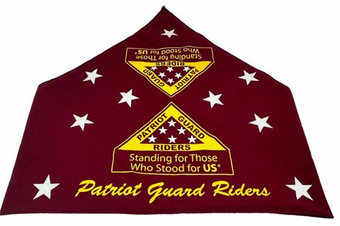 PGR "Standing For Those Who Stood For Us" Ride Captain Bandana