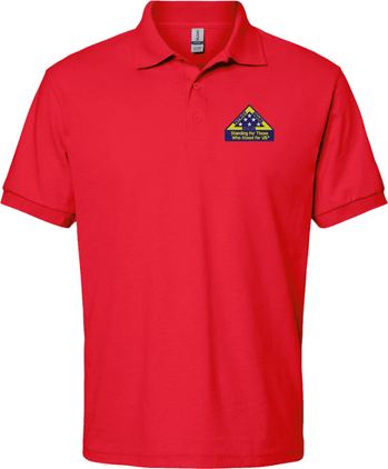 PGR State Captain "Standing for Those Who Stood for Us" Embroidered Polo