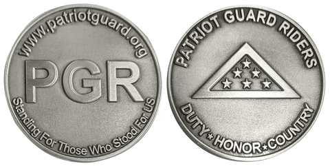 Patriot Guard Riders Zinc Alloy Coin