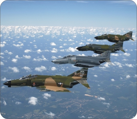 Phantom II F-4 Formation Mouse Pad
