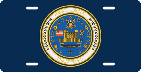 Philadelphia Naval Hospital License Plate