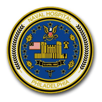 Philadelphia Naval Hospital Vinyl Transfer Decal