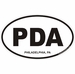 Philadelphia Pennsylvania Oval Decal