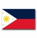 Philippines Flag Vinyl Transfer Decal