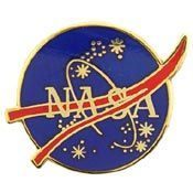 NASA Logo Shield 1" Inch Lapel Pin