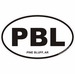 Pine Bluff Arkansas Oval Decal
