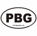 Pittsburgh Pennsylvania Oval Decal