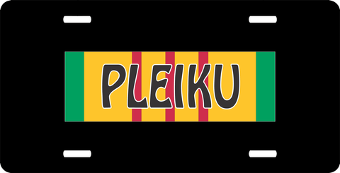 Pleiku Vietnam License Plate