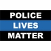 Police Lives Matter Thin Blue Line Decal