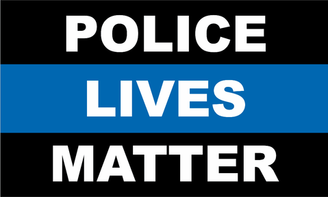Police Lives Matter Thin Blue Line Decal