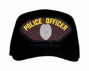 Police Officer with Shield Ball Cap