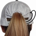 Police Text Only Mesh-Back Ponytail Cap