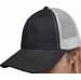 Police Text Only Mesh-Back Ponytail Cap