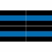 Police Thin Blue Line 4 Pack of 2