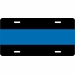 Police Thin Blue Line License Plate