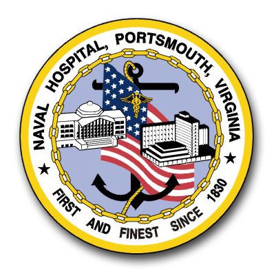 Portsmouth Naval Hospital Vinyl Transfer Decal