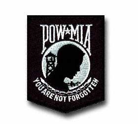 POW * MIA 4" PATCH