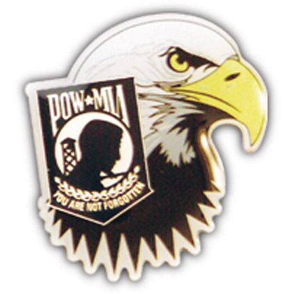 POW MIA Eagle Lapel Pin