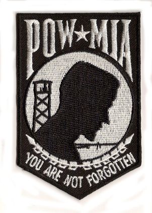 POW*MIA Patch