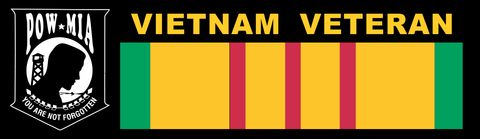 POW MIA Vietnam Bumper Sticker