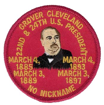 President Grover Cleveland 3" Patch